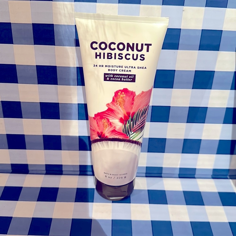 Coconut hibiscus body cream